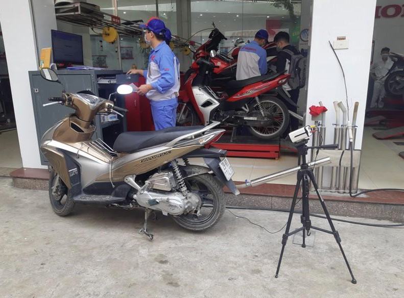 Từ ngày 30-6-2026 sẽ bắt đầu kiểm định khí thải xe máy trên toàn quốc